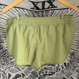 Olive Green Women's Shorts